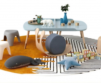 Nordic Style Children's Table/chair-ID:713114027