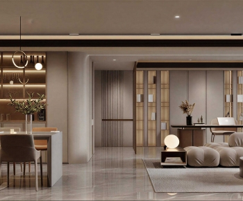 Modern A Living Room-ID:870752104