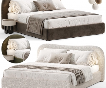 Modern Double Bed-ID:816481112