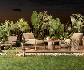 Nordic Style A Sofa For Two-ID:383194927