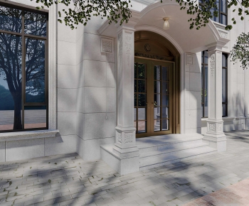 European Style Facade Element-ID:813240057