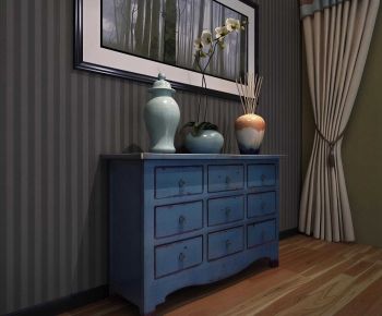 European Style Side Cabinet-ID:309161906