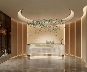 New Chinese Style Lobby Hall-ID:521080977