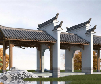 New Chinese Style Gallery Frame-ID:835858111