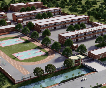 Modern Architectural Bird's-eye View Planning-ID:906455044