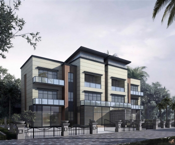 Modern Double Townhouse-ID:100629096