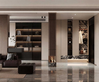 Modern A Living Room-ID:355206976