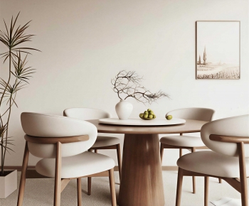 Modern Dining Table And Chairs-ID:555507905