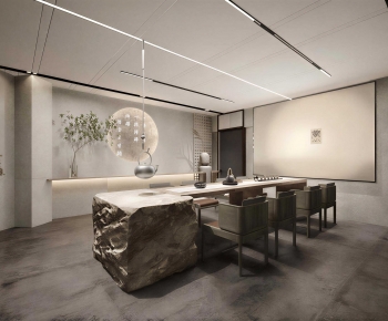 New Chinese Style Tea House-ID:610145098