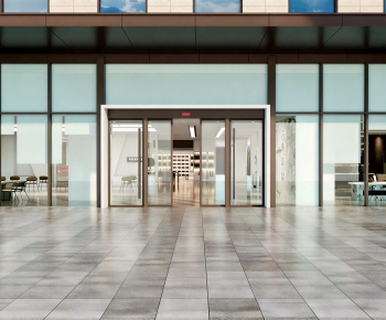 Modern Office Reception Desk-ID:328908924