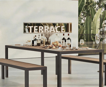 Modern Dining Table And Chairs-ID:796144018