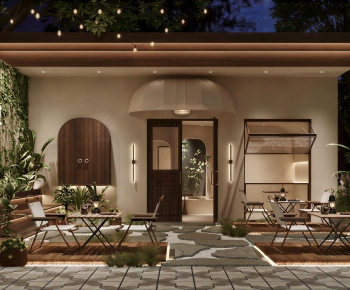 Modern Facade Element-ID:753978014