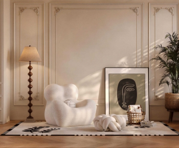 Modern Single Sofa-ID:907247078
