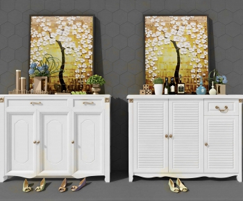 American Style Shoe Cabinet-ID:331349434