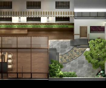 New Chinese Style Courtyard/landscape-ID:278489111