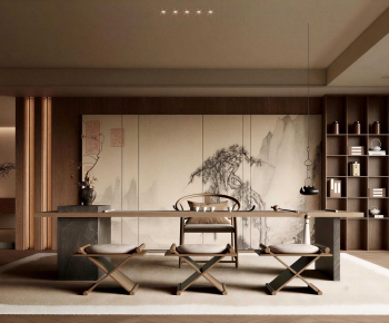 New Chinese Style Tea House-ID:264292007