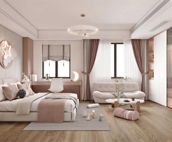 Modern Girl's Room Daughter's Room-ID:196835991