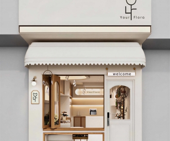 Modern Facade Element-ID:853177076