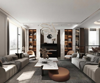 Modern A Living Room-ID:572284942