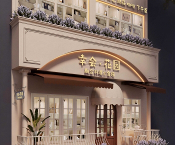 French Style Facade Element-ID:865478049
