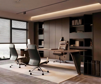 Modern Manager's Office-ID:893147954