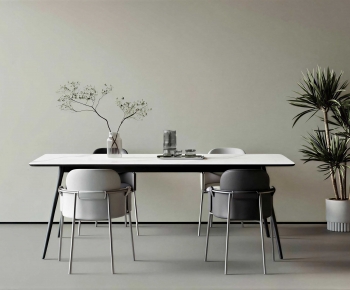 Modern Dining Table And Chairs-ID:839304927