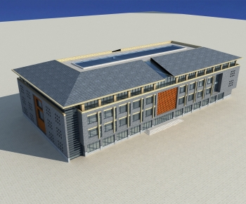 New Chinese Style Public Building-ID:234287024