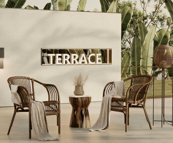 Wabi-sabi Style Outdoor Chair-ID:362620124