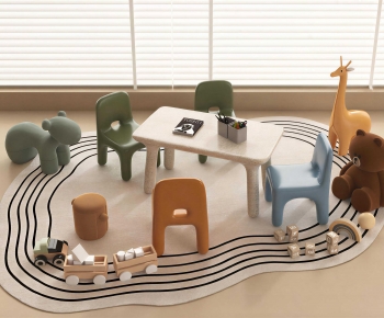 Modern Children's Table/chair-ID:146870654