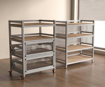 Modern Supermarket Shelf-ID:741261964