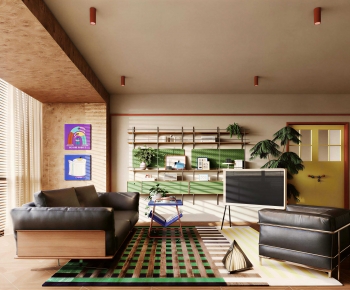 Modern A Living Room-ID:276551013