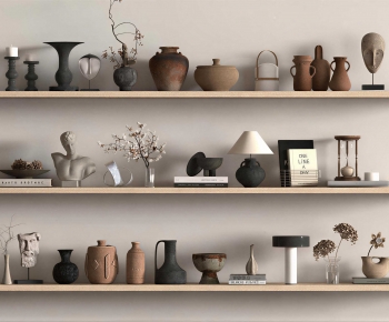 Wabi-sabi Style Clay Pot-ID:266623973