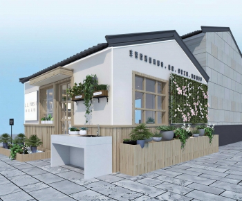 New Chinese Style Appearance Of Commercial Building-ID:247545968