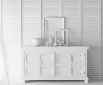 European Style Entrance Cabinet-ID:188889032