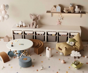 Modern Children's Table/chair-ID:445908073