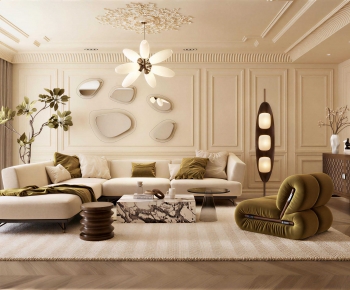 French Style A Living Room-ID:169706111