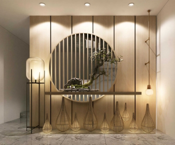 New Chinese Style Hallway-ID:899148948