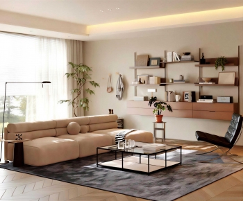 Modern A Living Room-ID:419341095