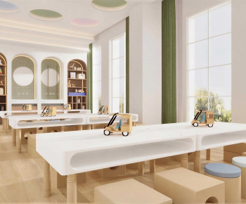 Modern Children's Kindergarten-ID:298568962