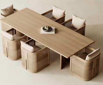 Modern Dining Table And Chairs-ID:706986907