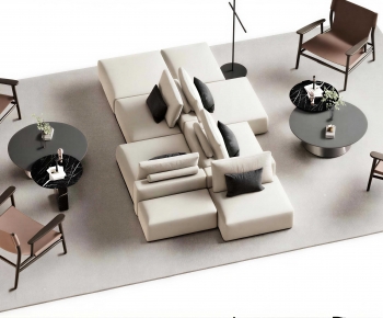 Modern Sofa Combination-ID:424328091