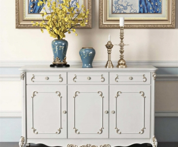 European Style Side Cabinet-ID:795152907