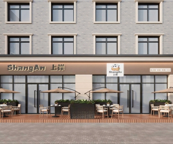 Modern Facade Element-ID:602569662