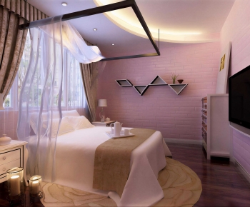 American Style Bedroom-ID:358433961