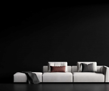Modern Three-seat Sofa-ID:730348112