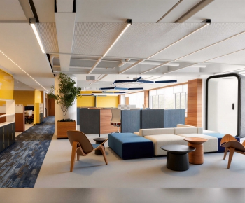Modern Office Rest Area-ID:634536036