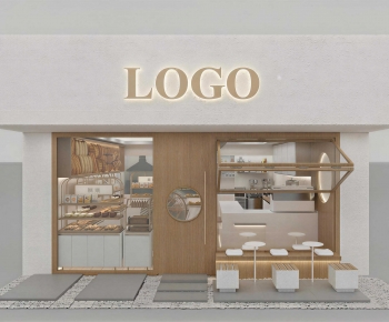 Modern Facade Element-ID:193837889
