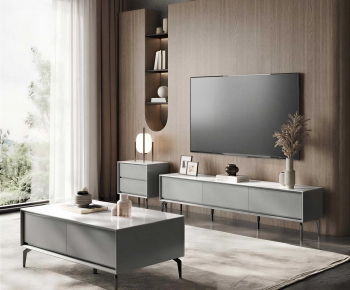 Modern A Living Room-ID:445427893