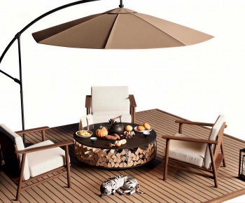 Wabi-sabi Style Outdoor Chair-ID:821317919