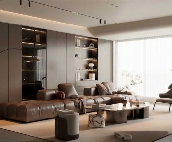 Modern A Living Room-ID:827044015